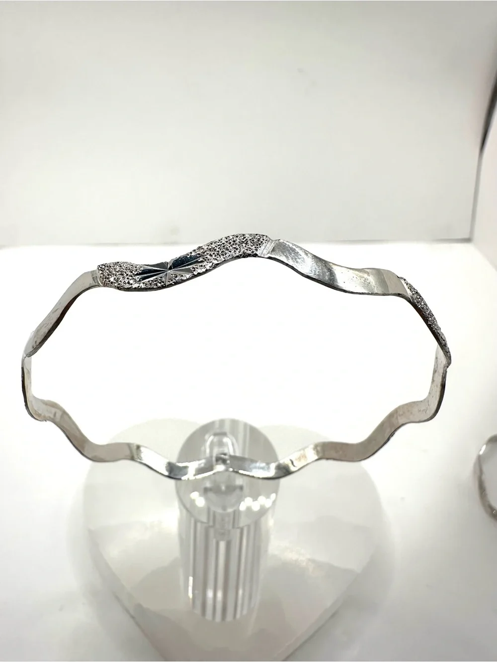Vintage 14k Gold Filled Wave Bangle